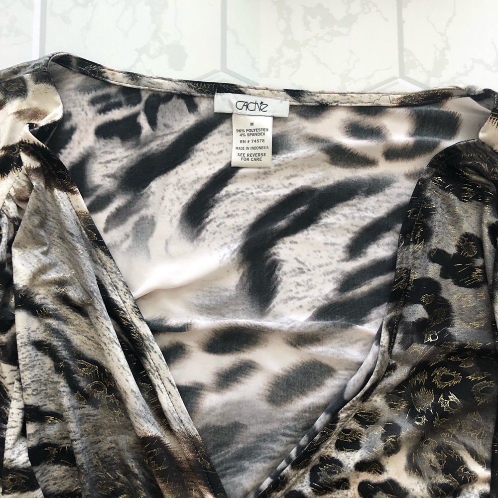 Cache Women’s Stretch Layered Top - Picture 9 of 11
